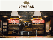 Tablet Screenshot of lowbrausacramento.com